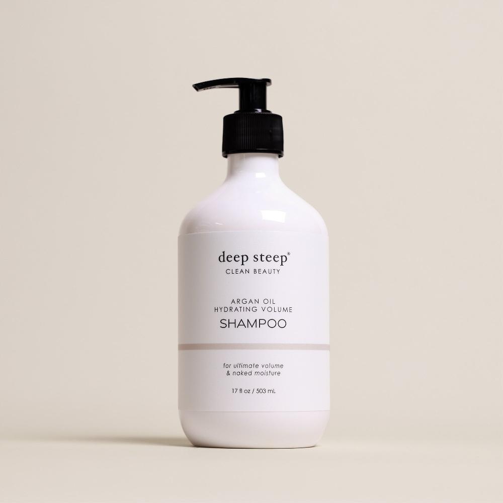 deep steep Argan Oil Hydrating Volume Shampoo