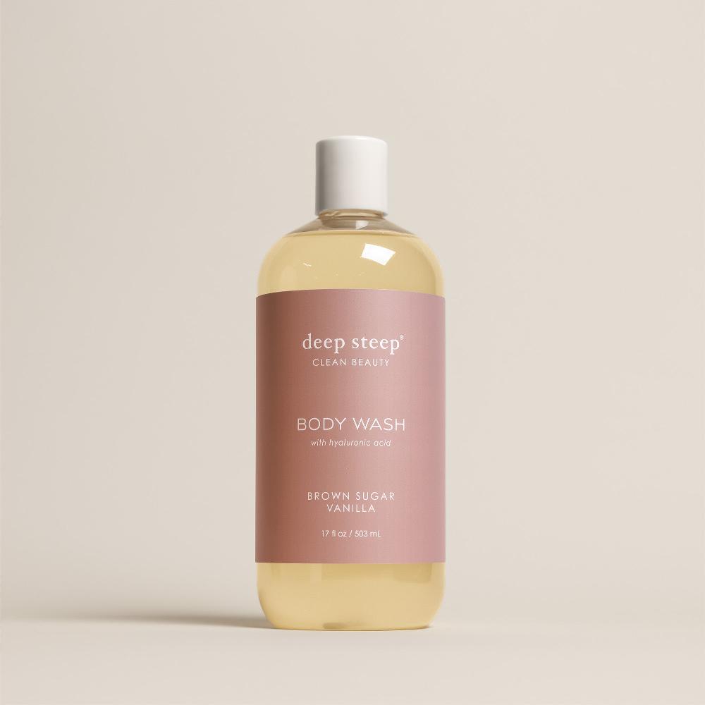 deep steep Brown Sugar Vanilla Body Wash