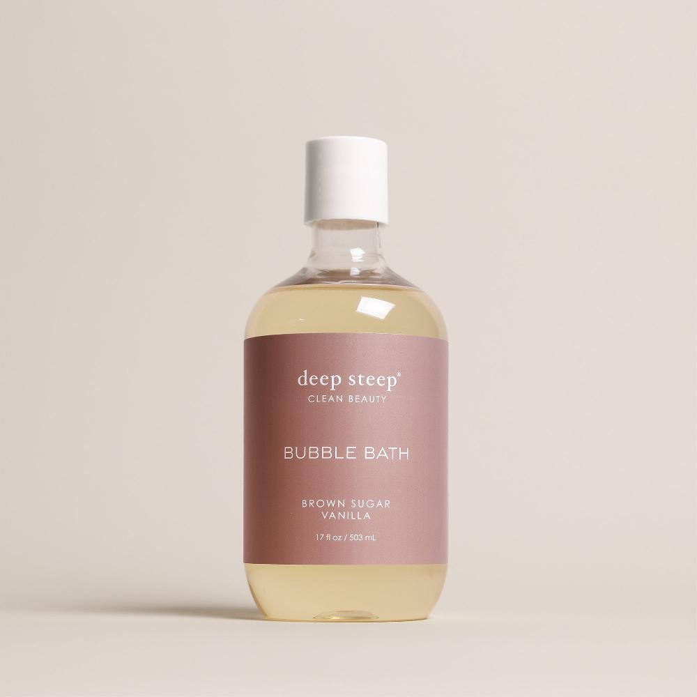 deep steep Brown Sugar Vanilla Bubble Bath