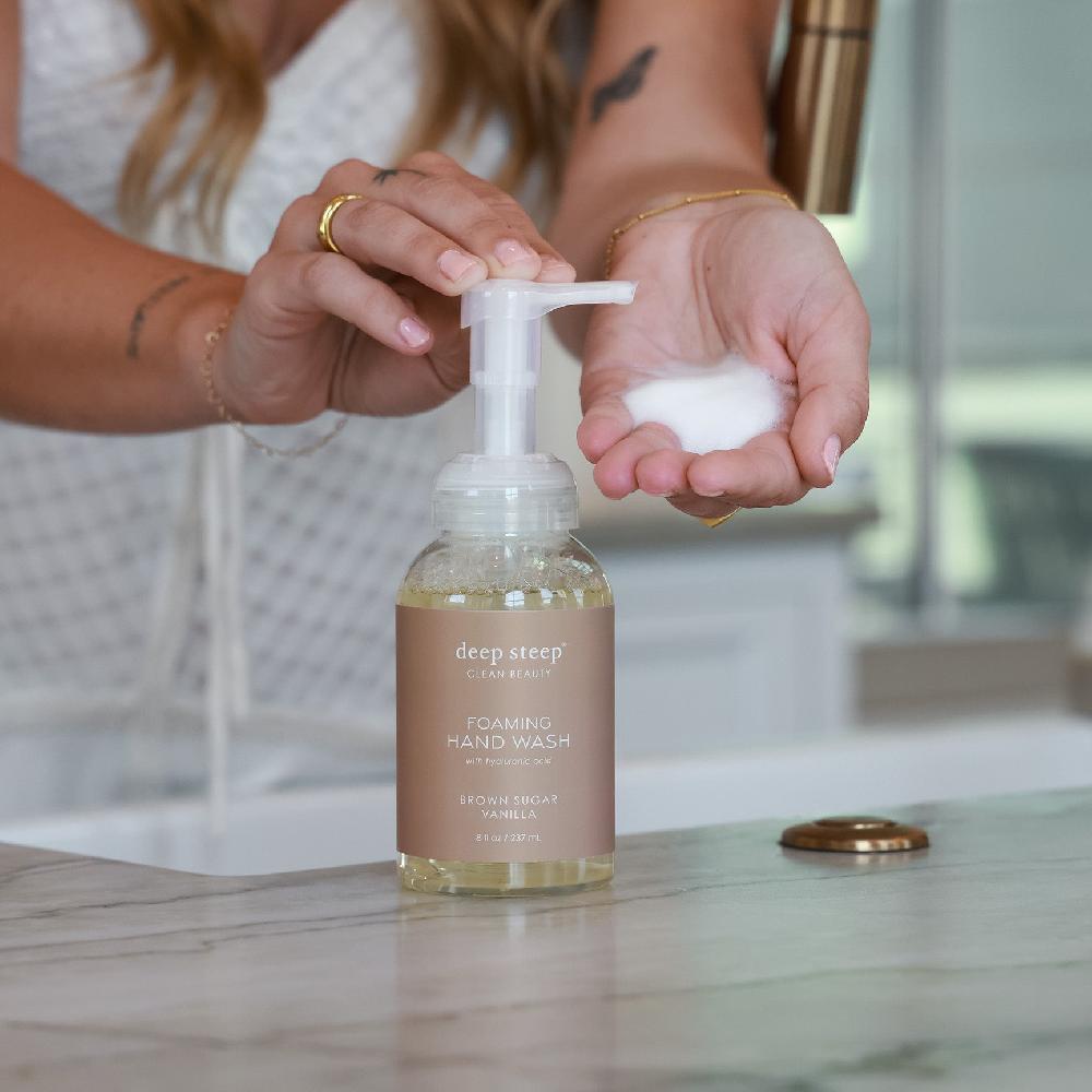 Deep Steep Brown Sugar Vanilla Foaming Hand Wash