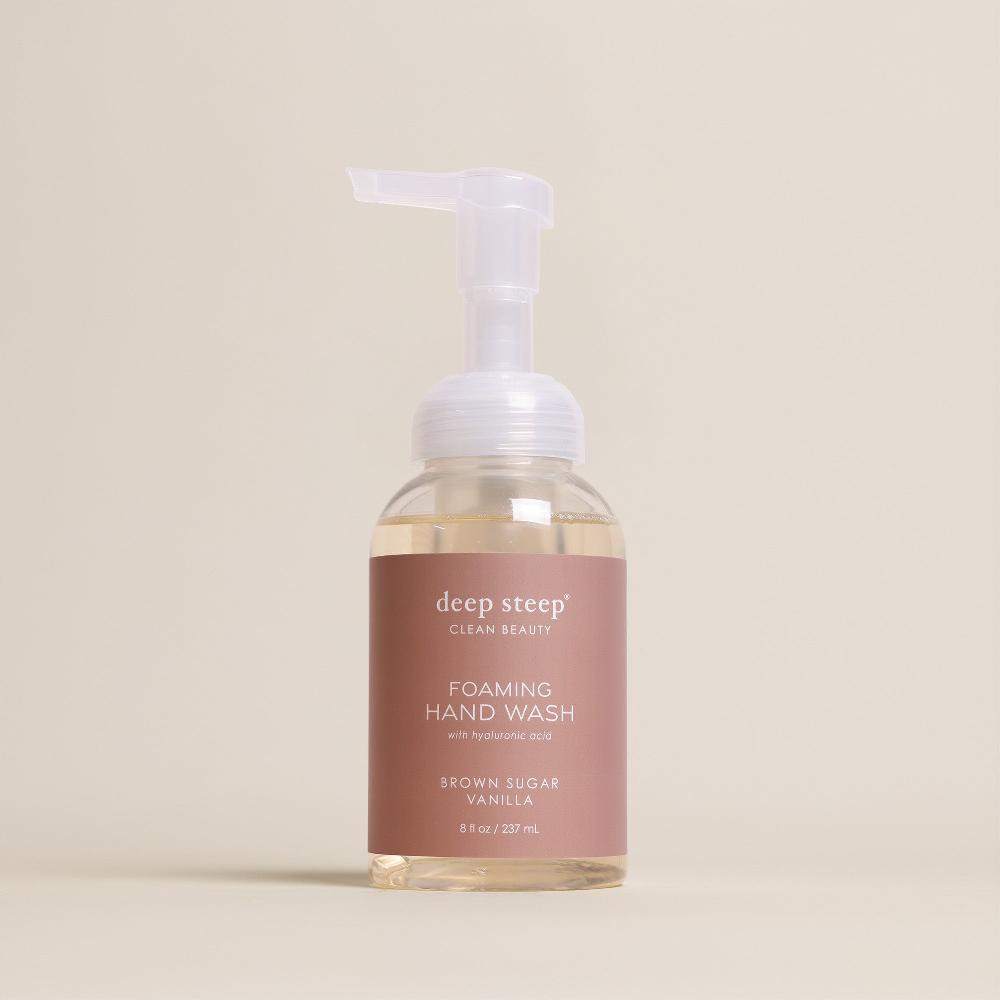 deep steep Brown Sugar Vanilla Foaming Hand Wash