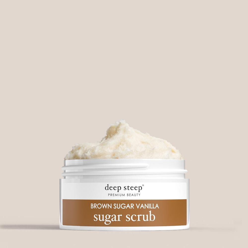 deep steep Brown Sugar Vanilla Sugar Scrub