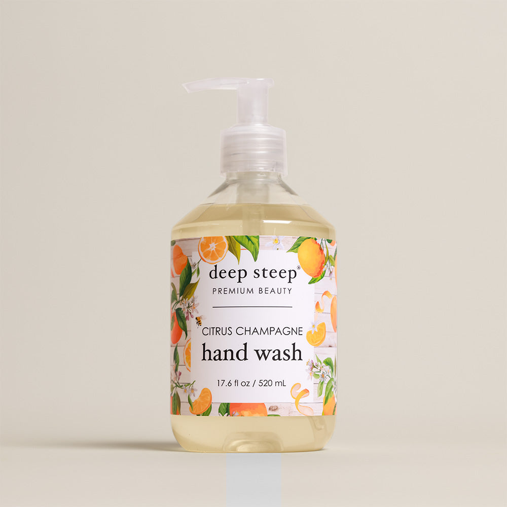 deep steep Citrus Champagne Liquid Hand Wash