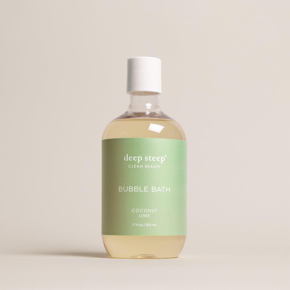 deep steep Coconut Lime Bubble Bath