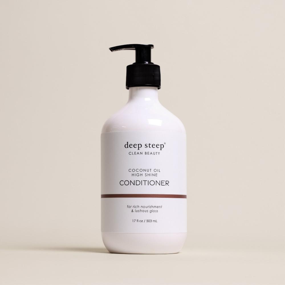 deep steep Coconut Oil High Shine Conditioner