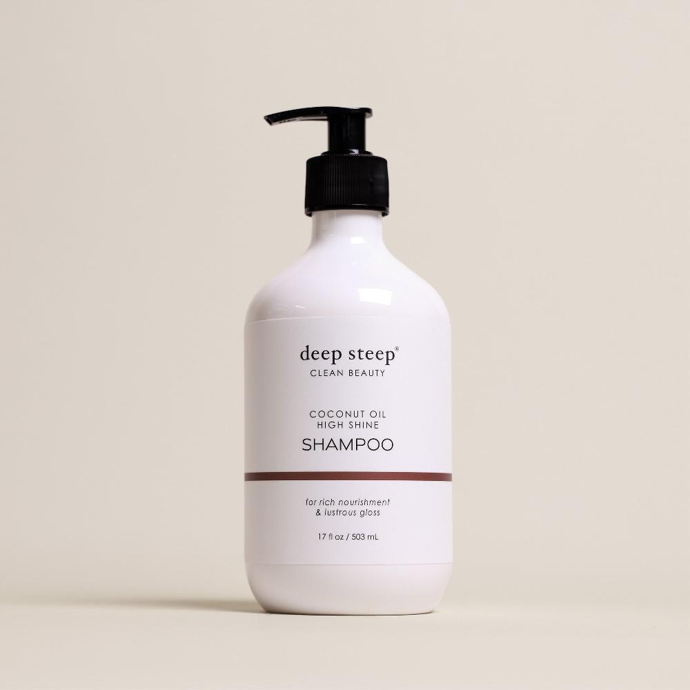 deep steep Coconut Oil High Shine Shampoo