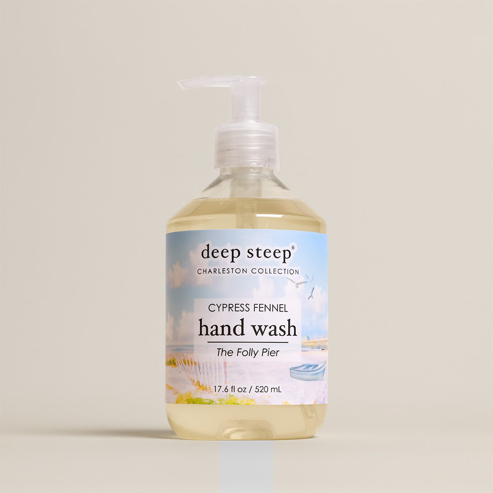 deep steep Cypress Fennel Liquid Hand Wash