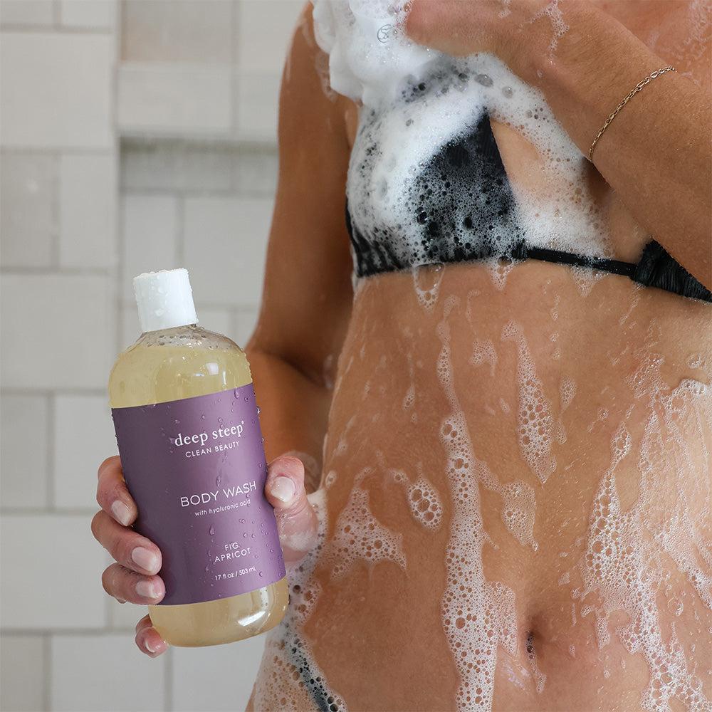 Deep Steep Fig Apricot Body Wash