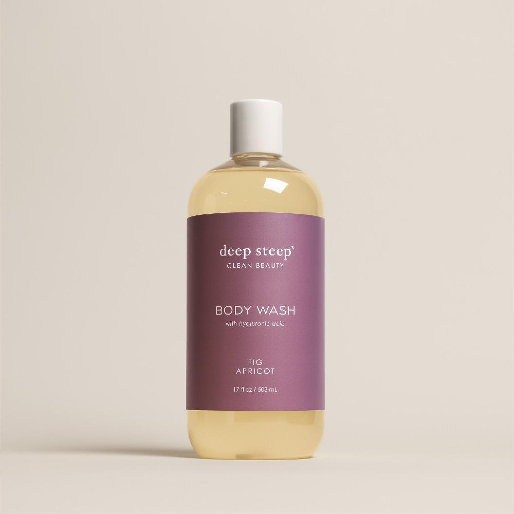 deep steep Fig Apricot Body Wash
