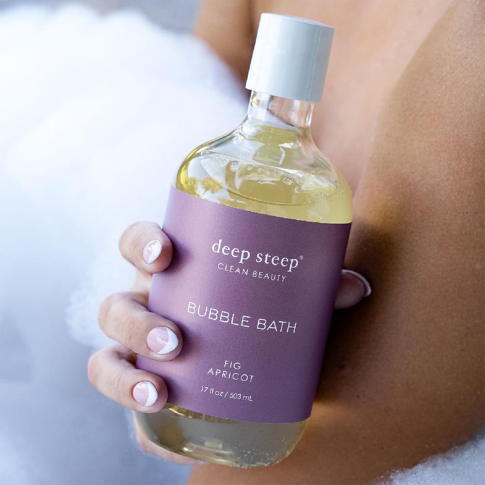 Deep Steep Fig Apricot Bubble Bath