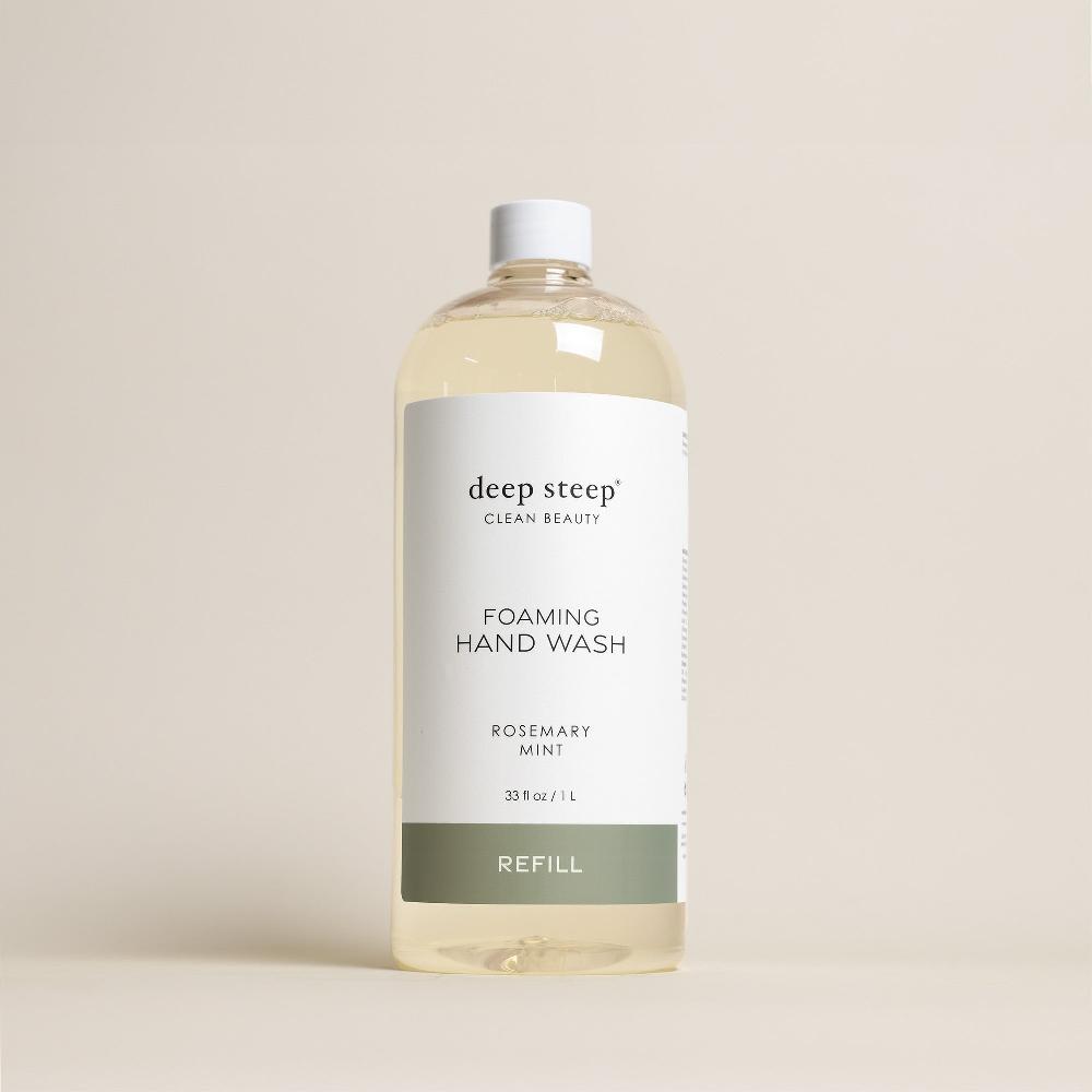 deep steep Foaming Hand Wash - Rosemary Mint Refill