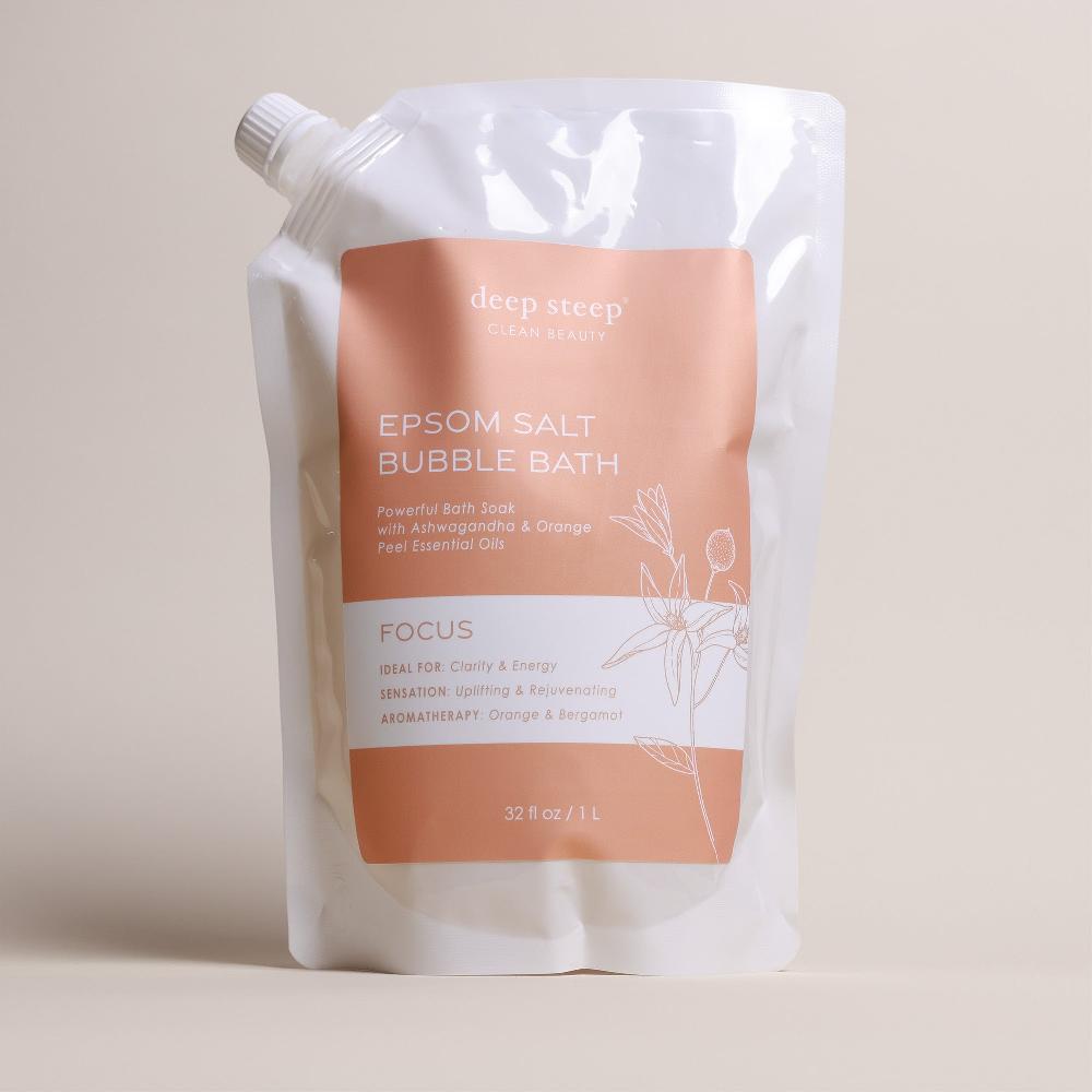 Deep Steep Focus Epsom Salt Bubble Bath