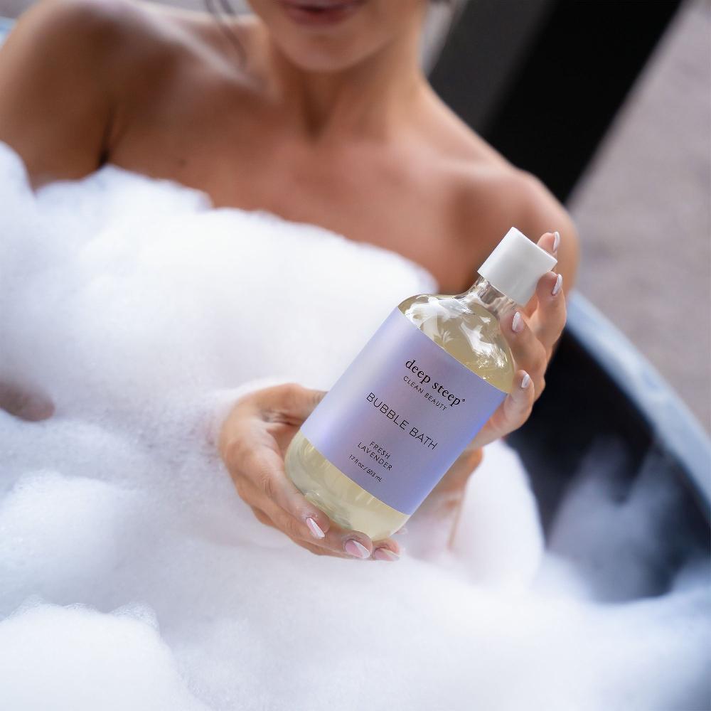 Deep Steep Fresh Lavender Bubble Bath