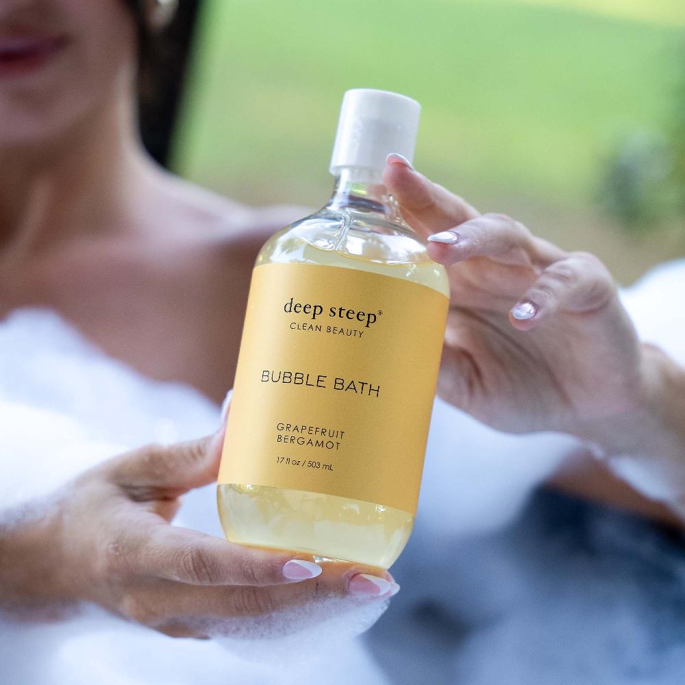 Deep Steep Grapefruit Bergamot Bubble Bath