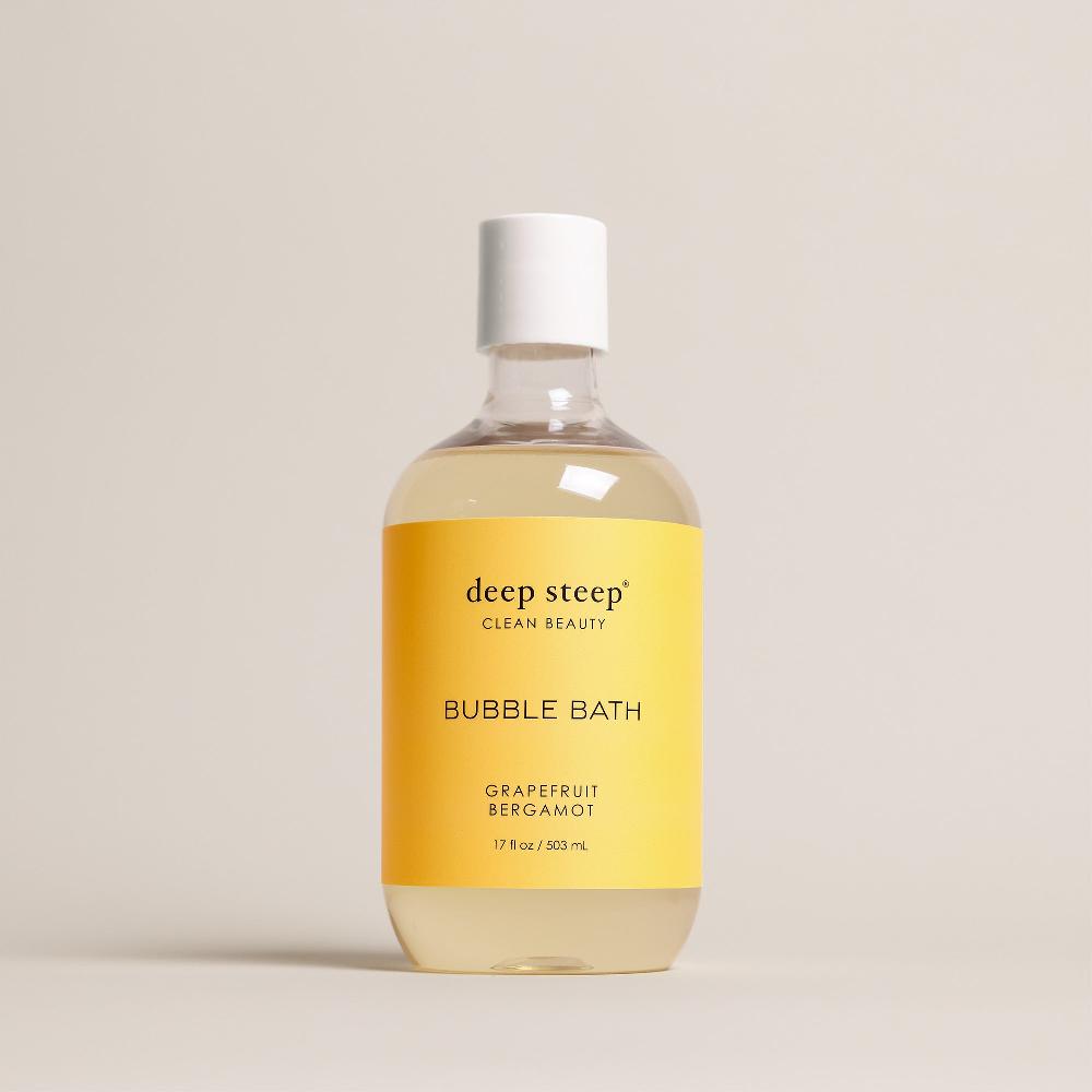 deep steep Grapefruit Bergamot Bubble Bath