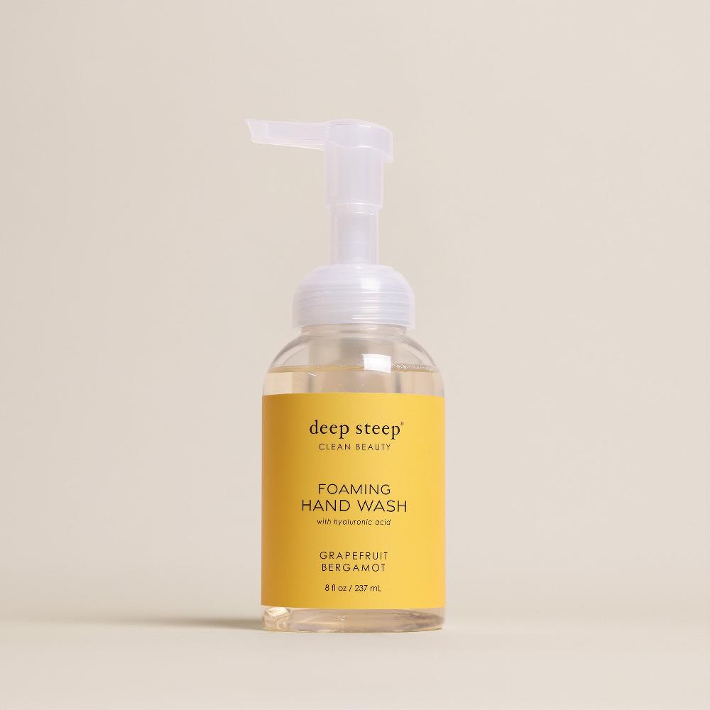 deep steep Grapefruit Bergamot Foaming Hand Wash