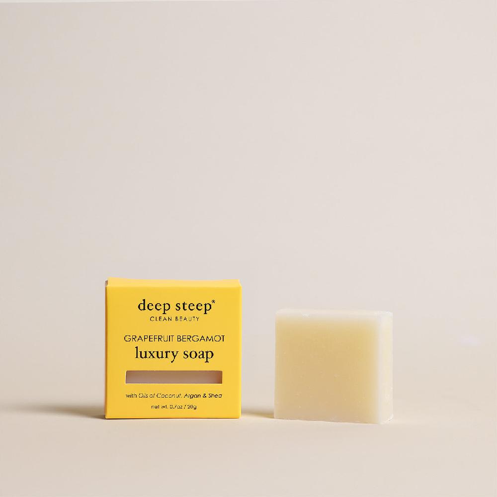 deep steep Grapefruit Bergamot Luxury Soap Bar