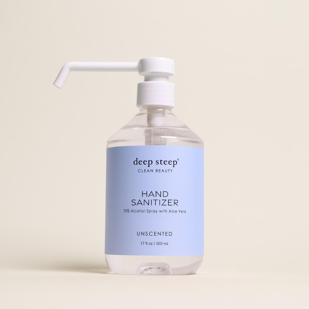 Deep Steep Hand Sanitizer Spray - Fragrance Free