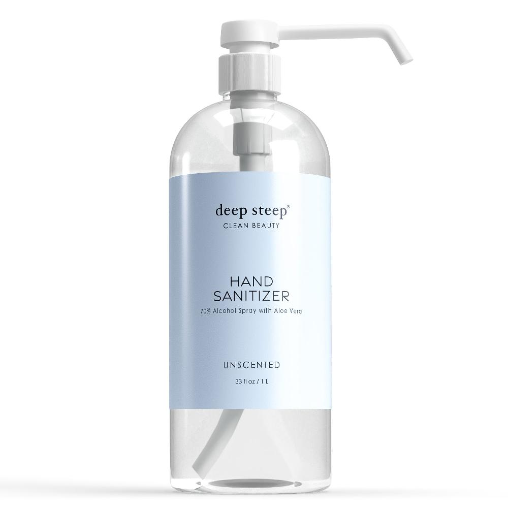 Deep Steep Hand Sanitizer Spray - Fragrance Free