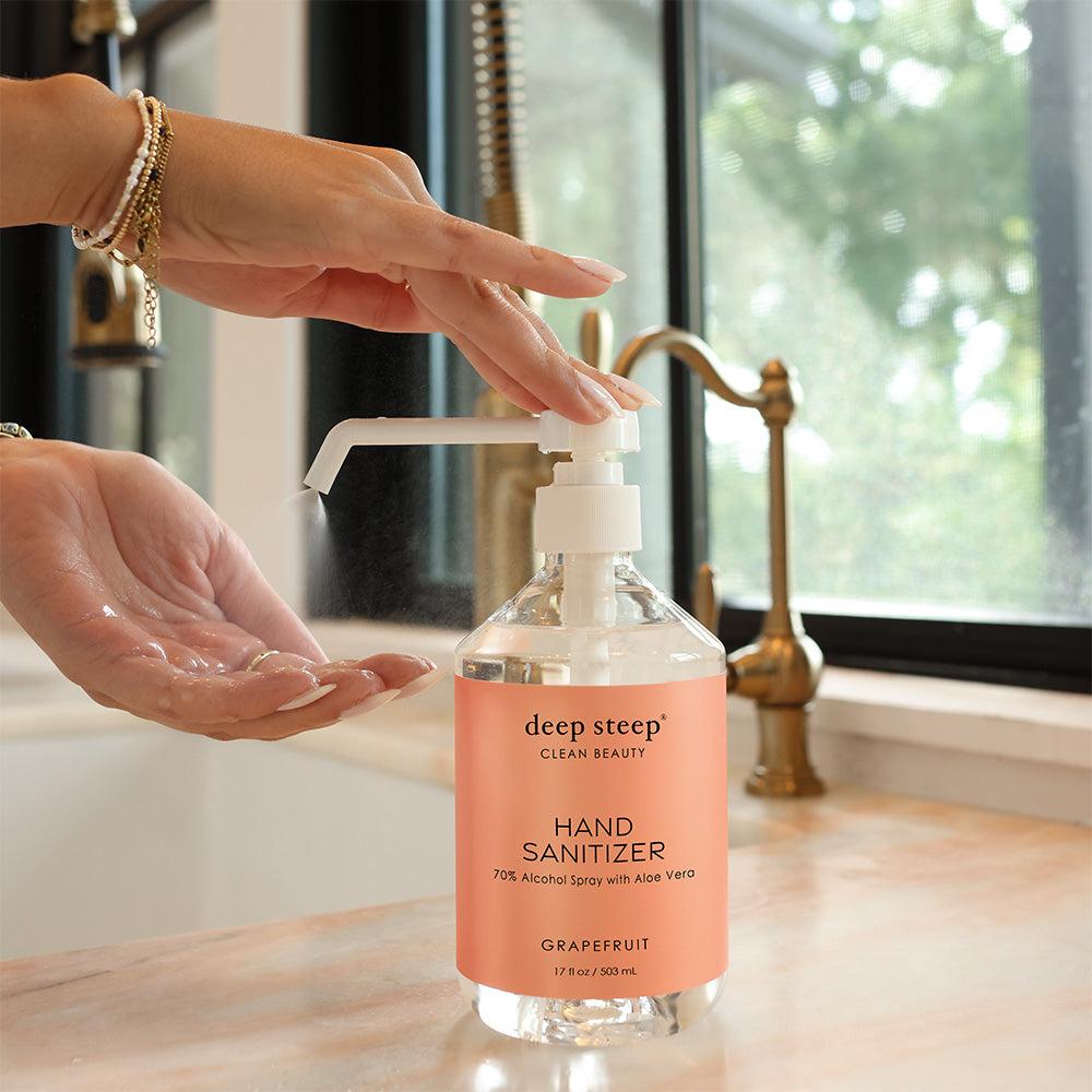 Deep Steep Hand Sanitizer Spray - Grapefruit