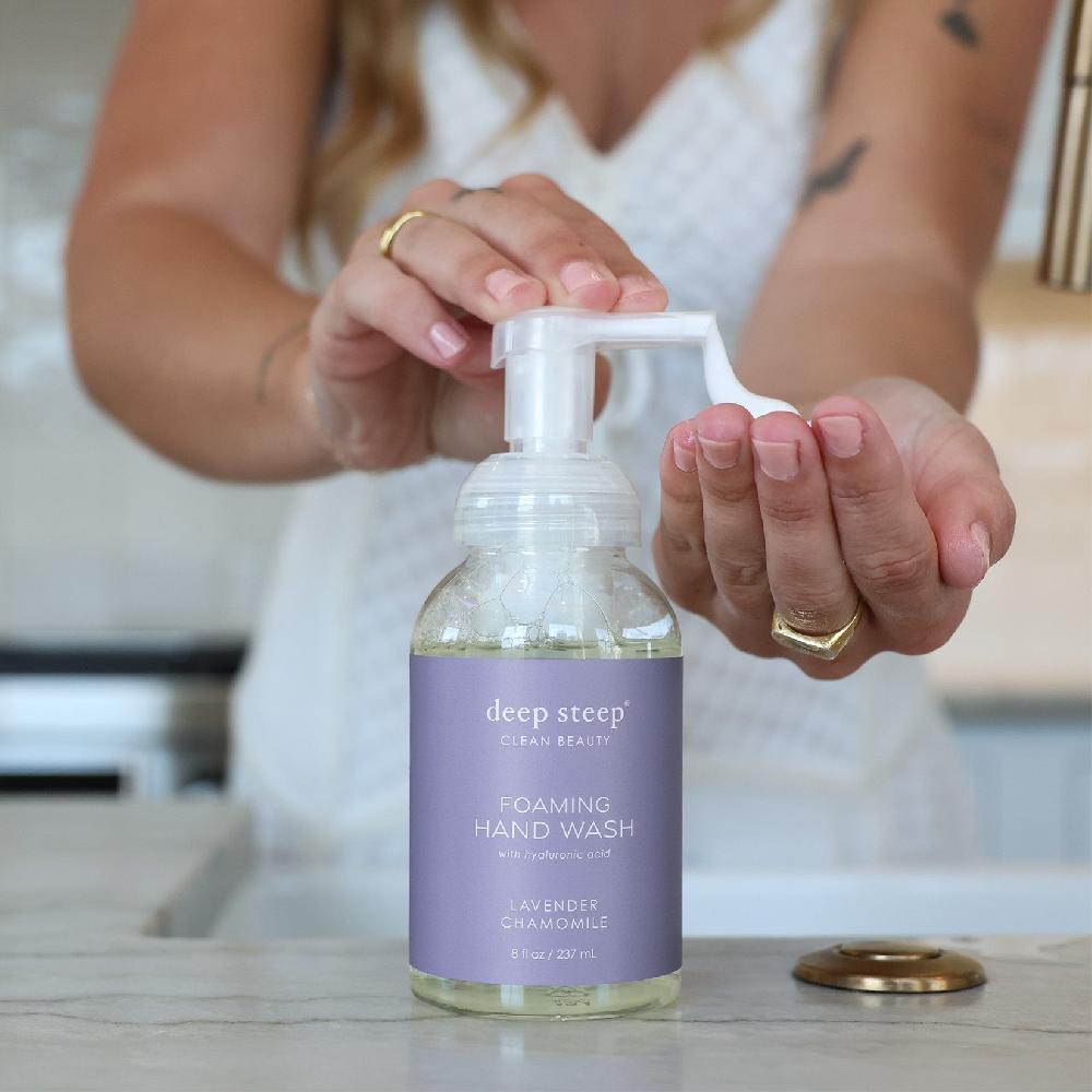 Deep Steep Lavender Chamomile Foaming Hand Wash