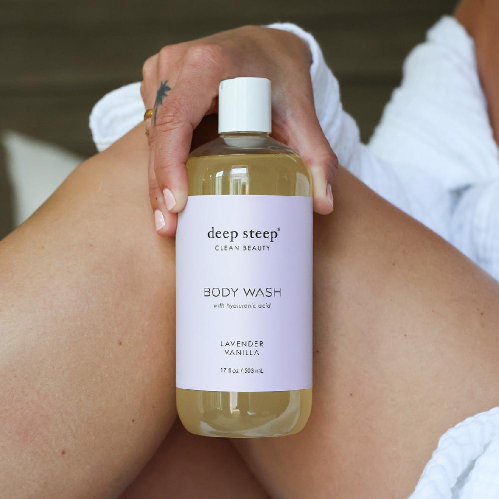 Deep Steep Lavender Vanilla Body Wash