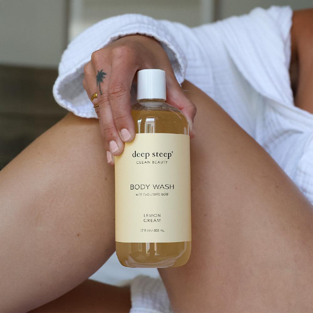 Deep Steep Lemon Cream Body Wash
