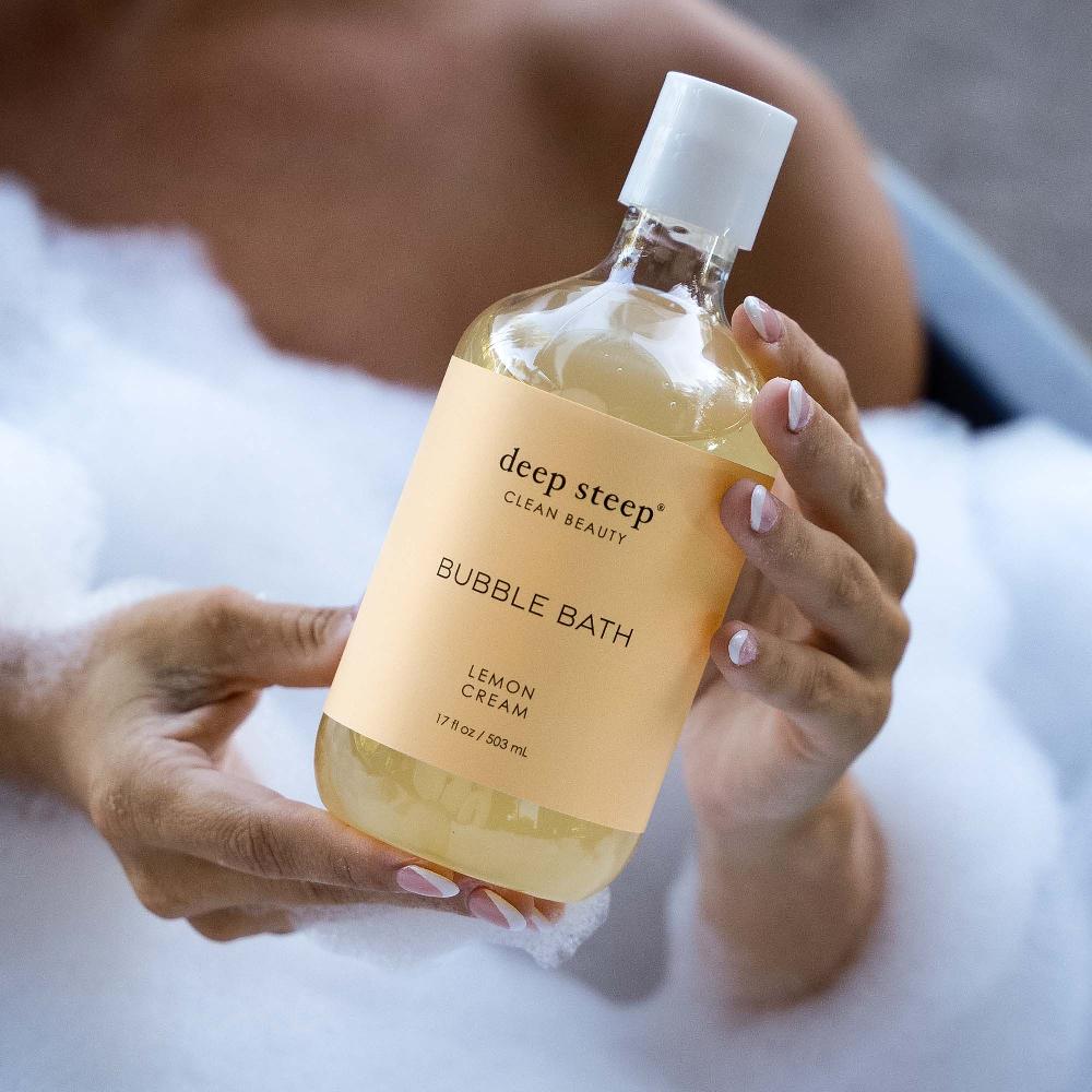Deep Steep Lemon Cream Bubble Bath