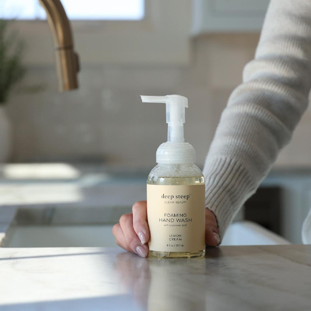 Deep Steep Lemon Cream Foaming Hand Wash