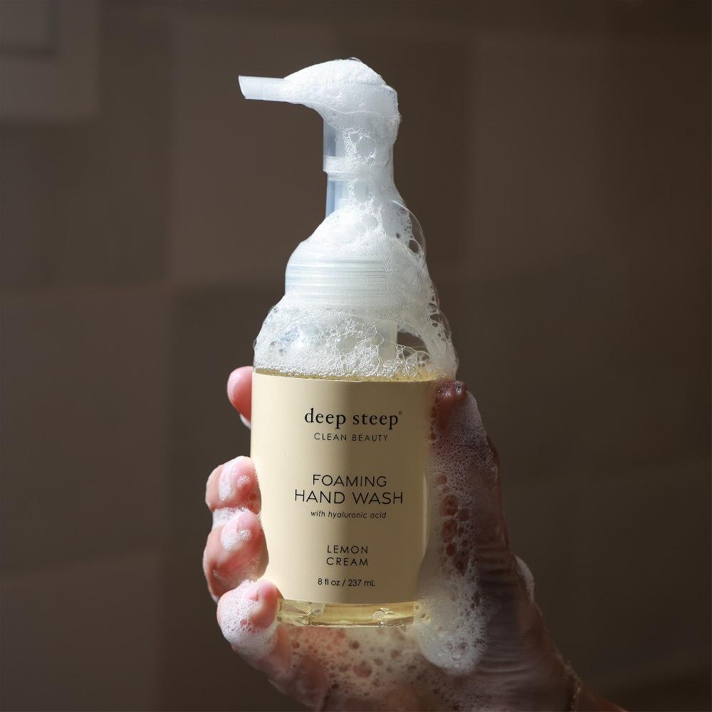 Deep Steep Lemon Cream Foaming Hand Wash