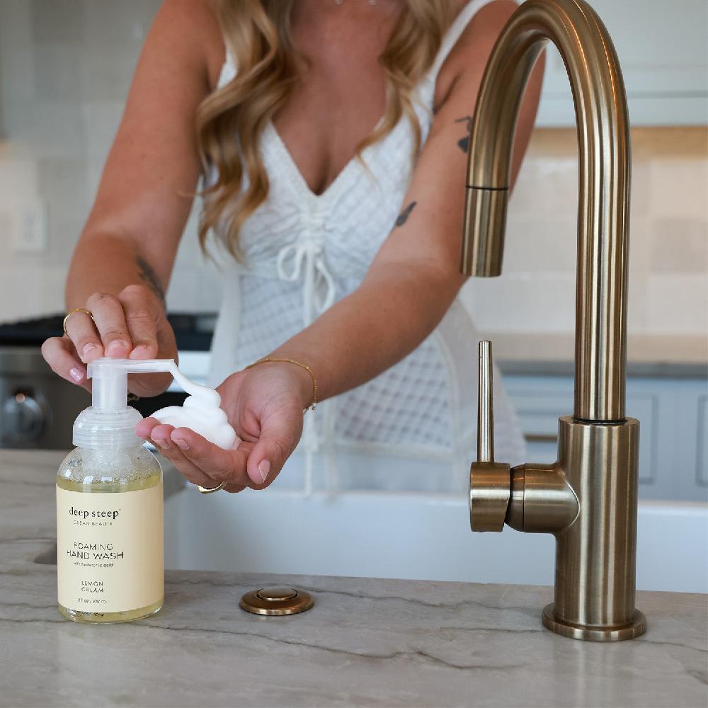 Deep Steep Lemon Cream Foaming Hand Wash