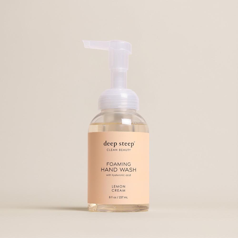 deep steep Lemon Cream Foaming Hand Wash