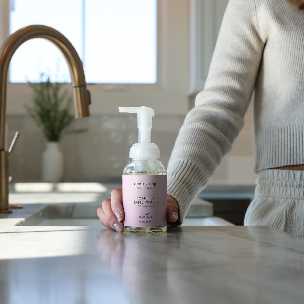 Deep Steep Lilac Blossom Foaming Hand Wash
