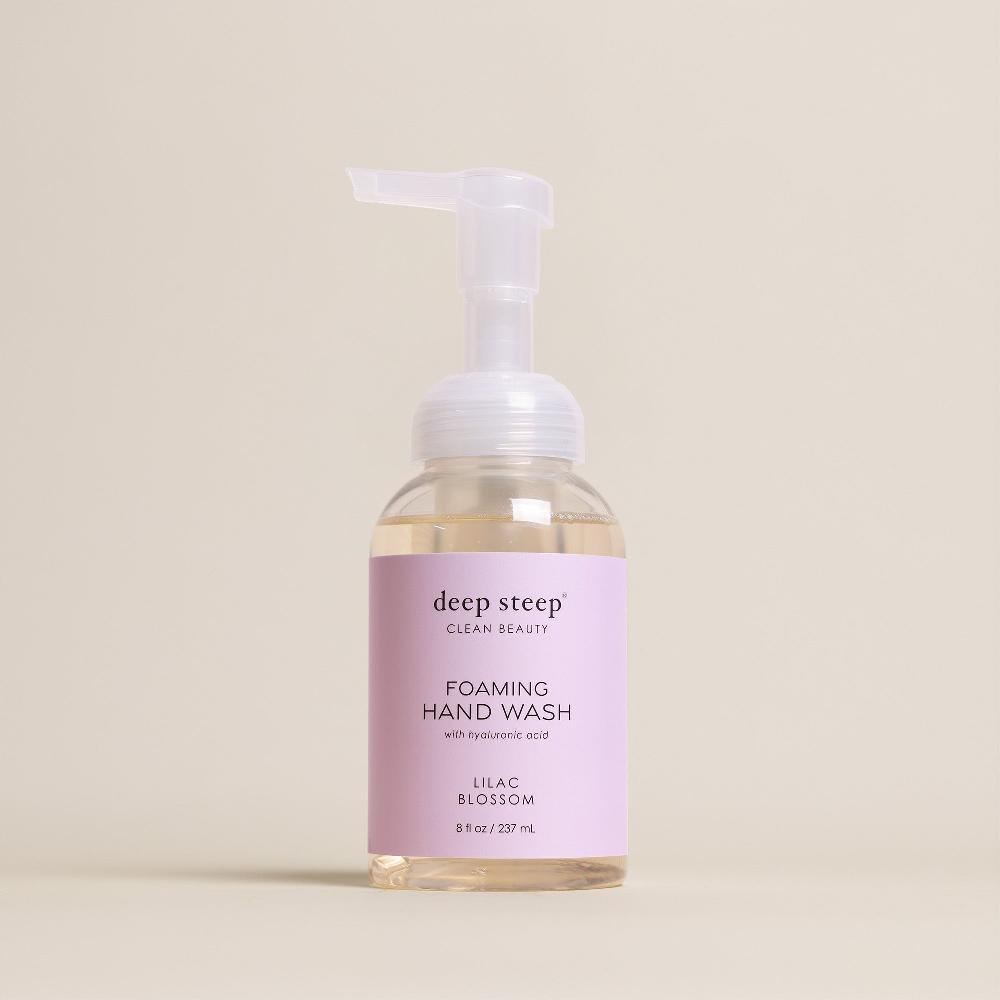 deep steep Lilac Blossom Foaming Hand Wash