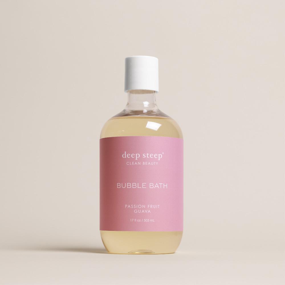 deep steep Passion Fruit Guava Bubble Bath