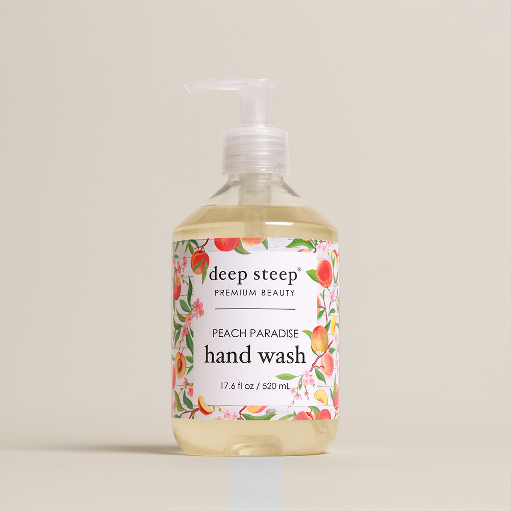 deep steep Peach Paradise Liquid Hand Wash