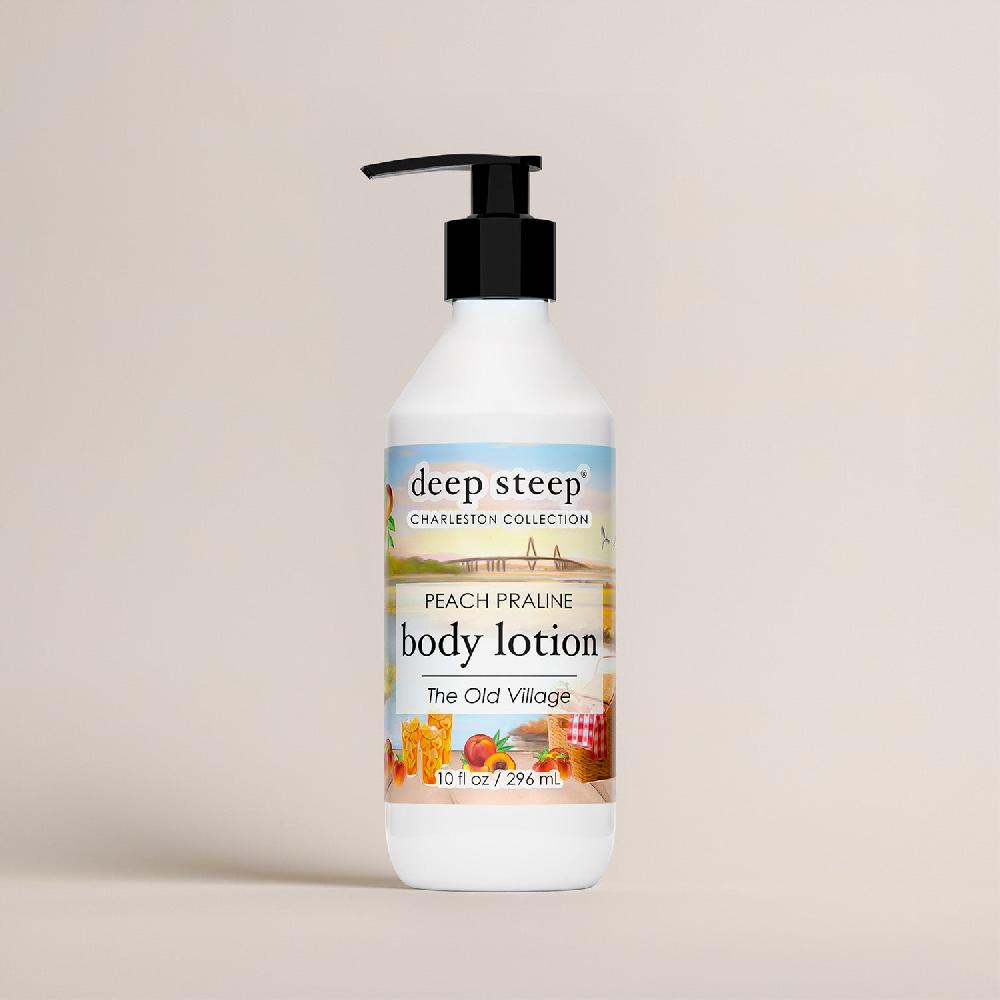 deep steep Peach Praline Body Lotion