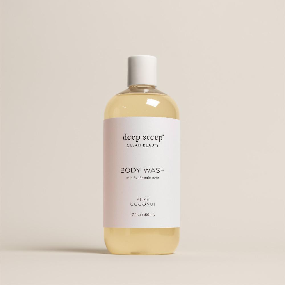 deep steep Pure Coconut Body Wash