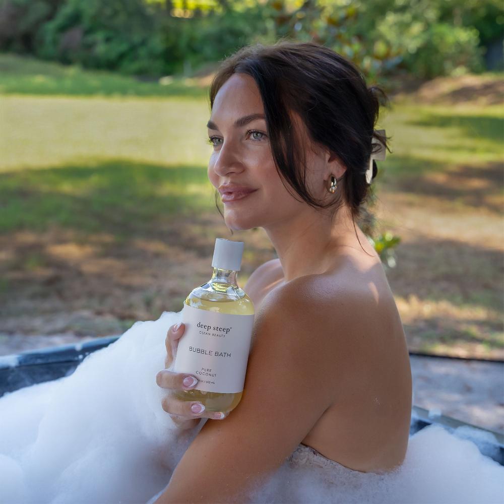 Deep Steep Pure Coconut Bubble Bath