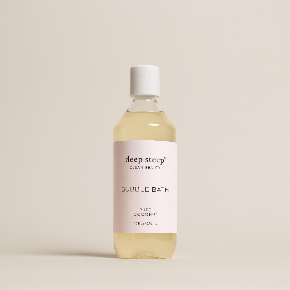 deep steep Pure Coconut Bubble Bath