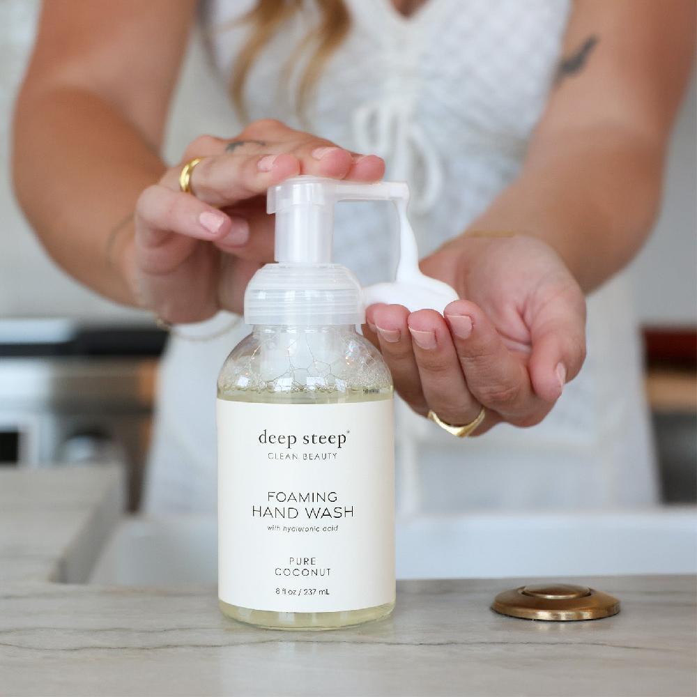Deep Steep Pure Coconut Foaming Hand Wash