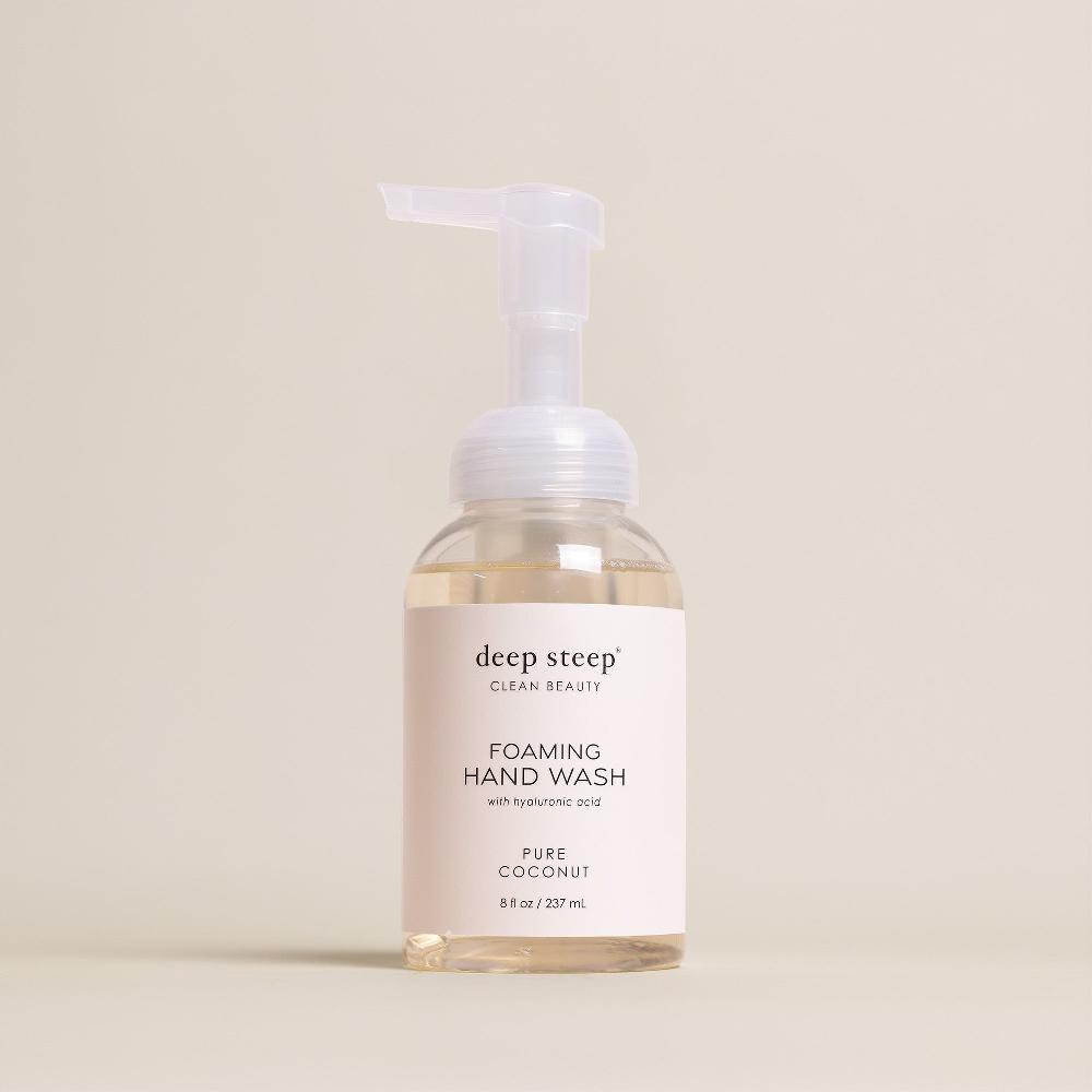 deep steep Pure Coconut Foaming Hand Wash