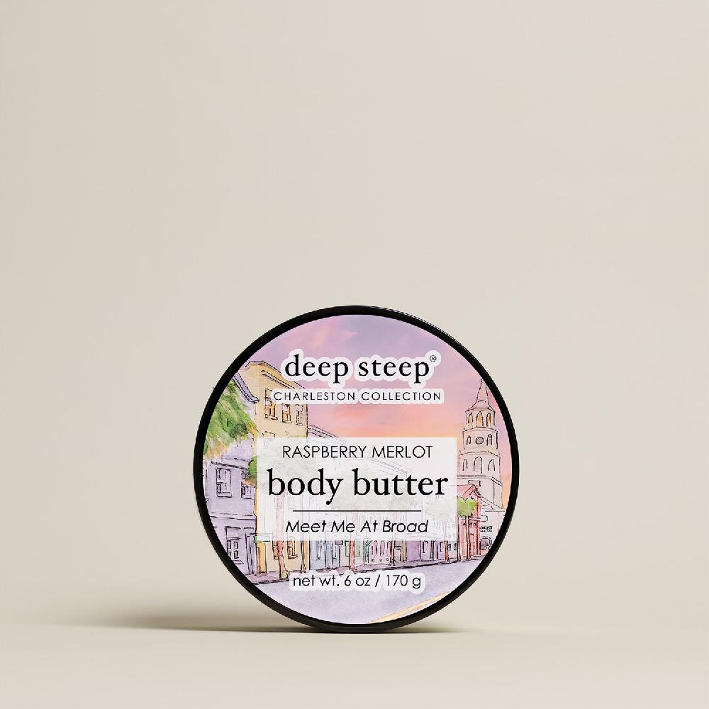 deep steep Raspberry Merlot Body Butter