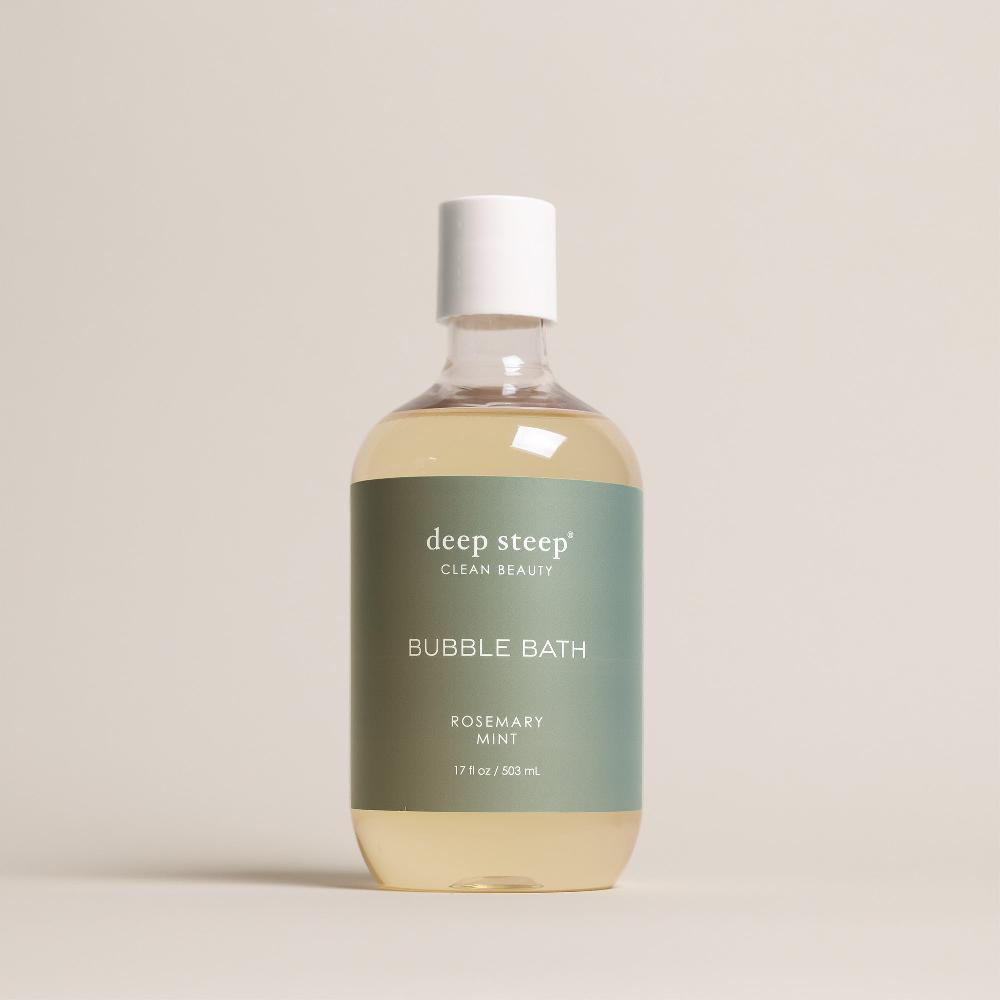 deep steep Rosemary Mint Bubble Bath