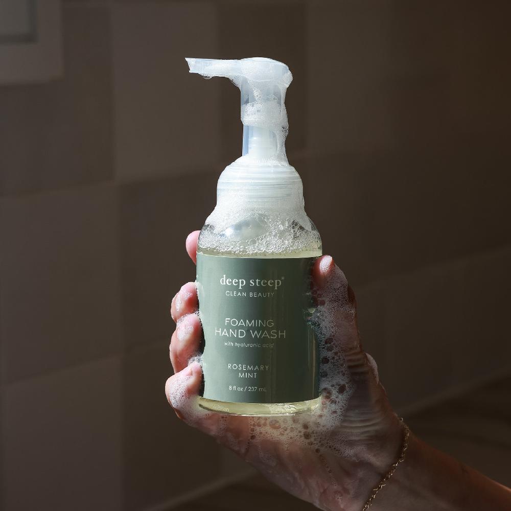Deep Steep Rosemary Mint Foaming Hand Wash