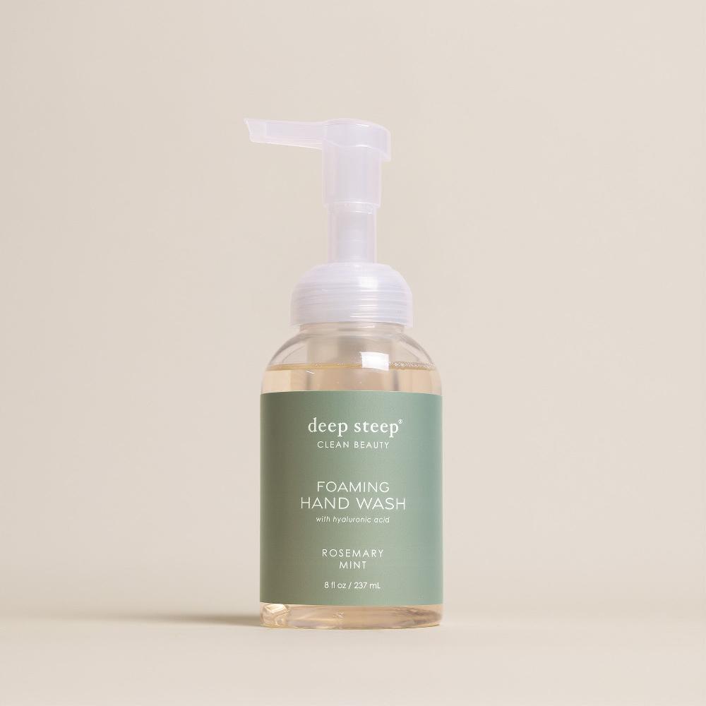 deep steep Rosemary Mint Foaming Hand Wash