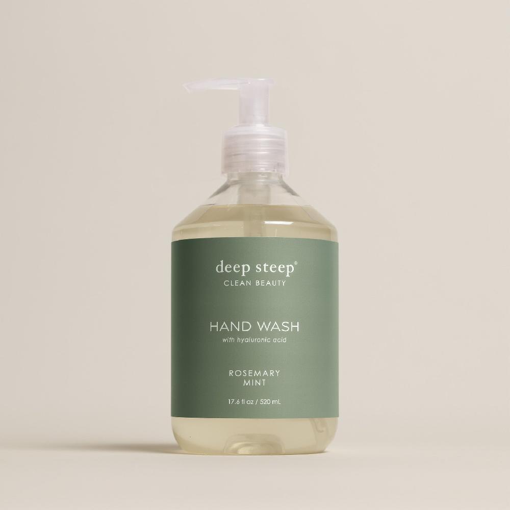 deep steep Rosemary Mint Liquid Hand Wash