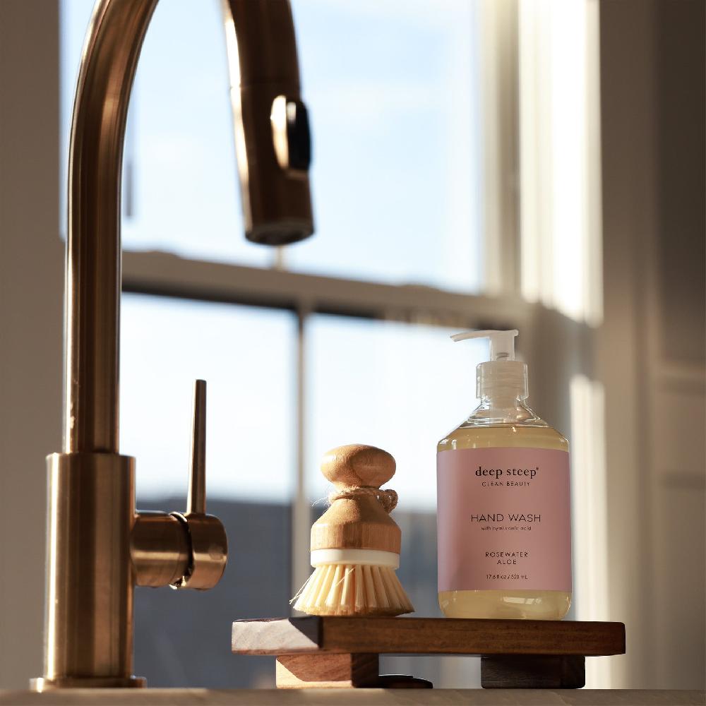 Deep Steep Rosewater Aloe Liquid Hand Wash