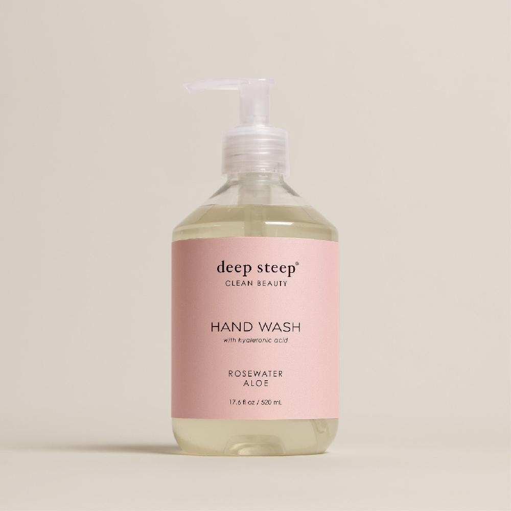 deep steep Rosewater Aloe Liquid Hand Wash