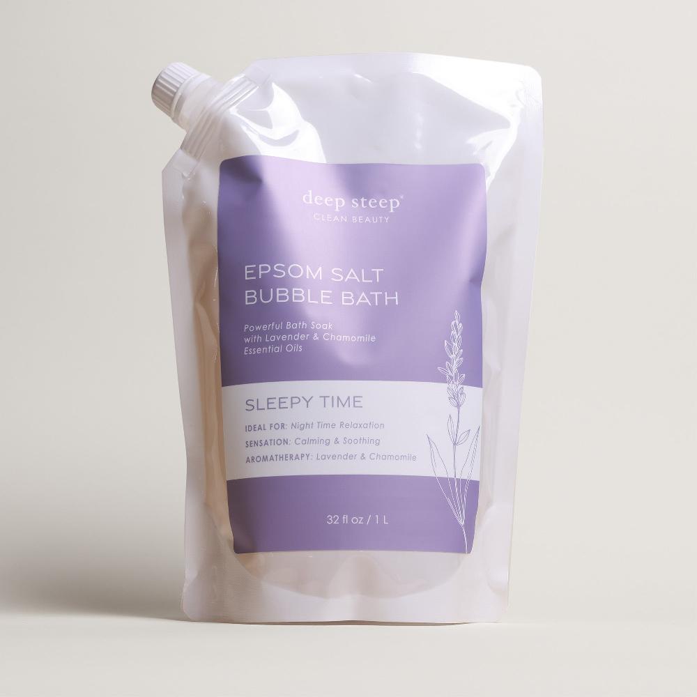Deep Steep Sleepy Time Epsom Salt Bubble Bath